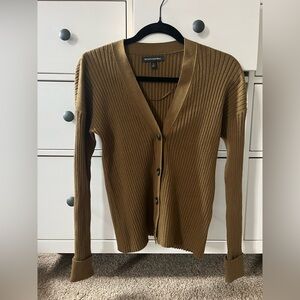 NWOT never worn classic ribbed cardigan